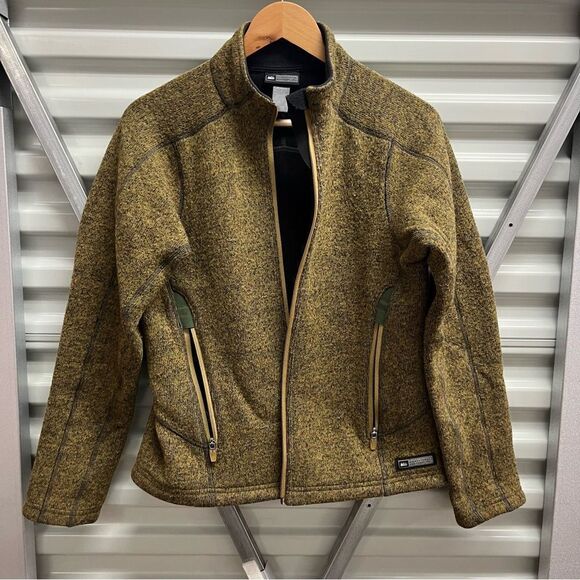 REI Wool Fleece Blend Jacket (M) - Picture 1 of 6